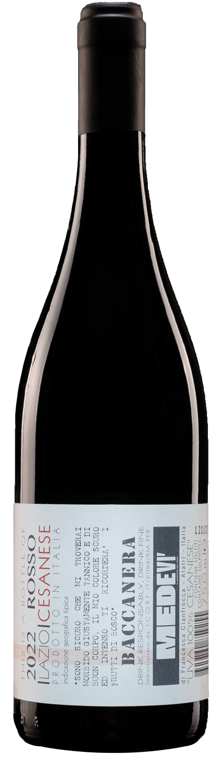 Baccanera Cesanese IGT Lazio 100%