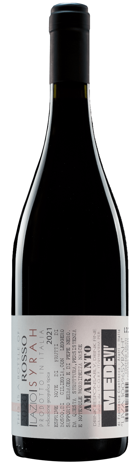 Amaranto - Syrah IGT Lazio 100% - Medevì